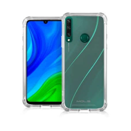 CUSTODIA IN SILICONE TRASPARENTE PER HUAWEI Y6P