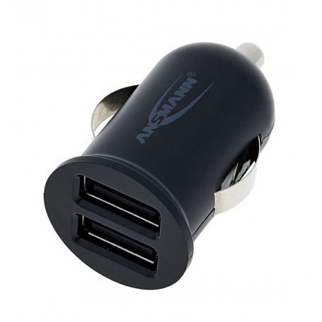 ALIMENTATORE PER AUTO USB NERO