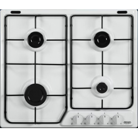 Piano Cottura A Gas 4 Fuochi 60cm Bianco