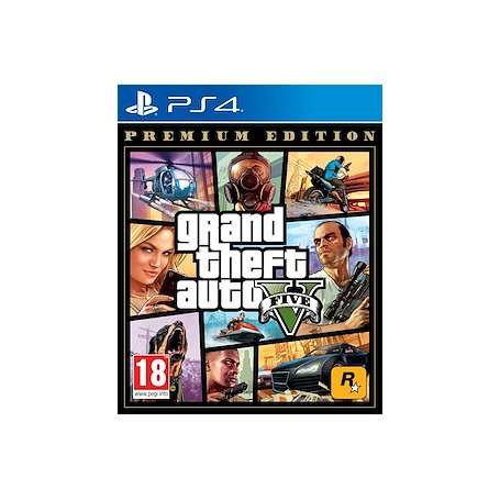 GRAND THEFT AUTO V PREMIUM EDITION PER PS4