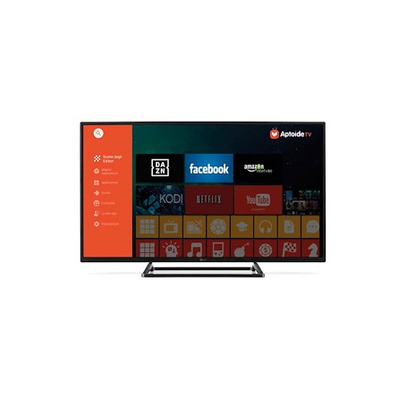 TV LED 24 HD READY  1 HDMI DVB-T2 HEVC E DVB-S