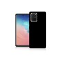 CUSTODIA IN SILICONE NERO PER GALAXY S10 LITE
