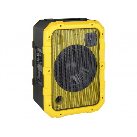ALTOPARLANTE AMPLIFICATO 80WATT COLORE GIALLO