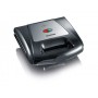 TOSTIERA 1000WATT INOX PER SANDIWCH -WAFFEL -GRILL