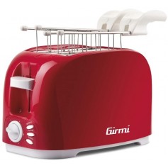 TOSTAPANE 800WATT 2 FETTE ROSSO