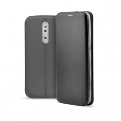CUSTODIA A LIBRO PER NOKIA 8 COLOR NERO