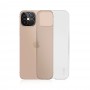 CUSTODIA IN SILICONE TRASPARENTE PER IPHONE 12/12P