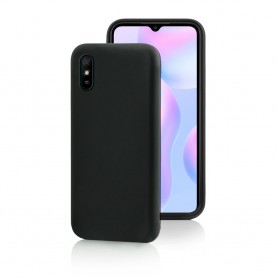 CUSTODIA IN SILICONE NERO PER XIAOMI REDMI 9A