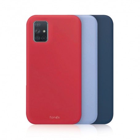CUSTODIA IN SILICONE PER GALAXY A71 SET 3 PZ