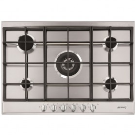 PIANO COTTURA A GAS 4 FUOCHI 75CM 1TRIPLA INOX