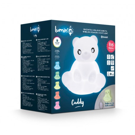 SPEAKER BLUETOOTH CON LED MULTI COLOR ORSO