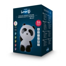 Speaker Bluetooth Con Led Multi Color Panda