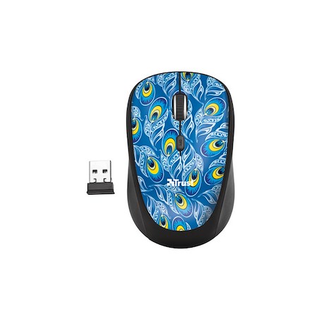 MOUSE OTTICO WIRELESS PEACOCK