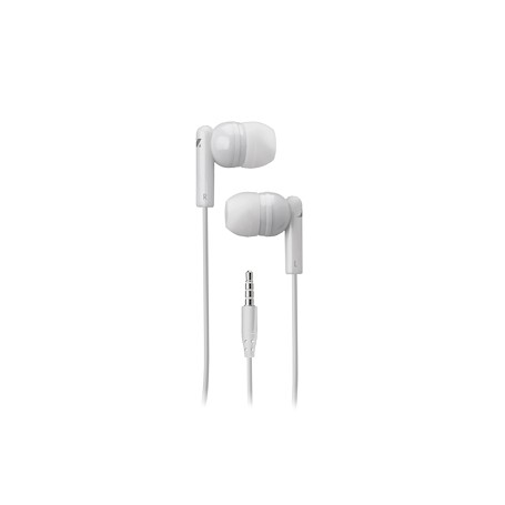 CUFFIA AURICOLARE CON MICROFONO JACK 3.5 MM WHITE