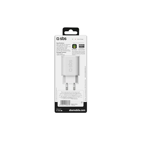 ALIMENTATORE DA RETE PER APPLE 20W USB TYPE-C