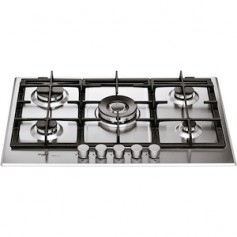 PIANO COTTURA A GAS 5 FUOCHI 75CM INOX