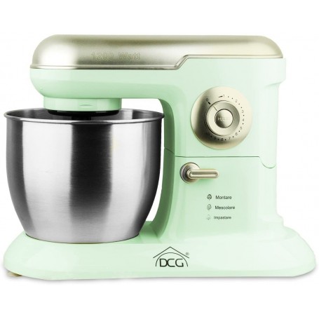 IMPASTATRICE 1200WATT CAPACITÀ 6,5LT VERDE
