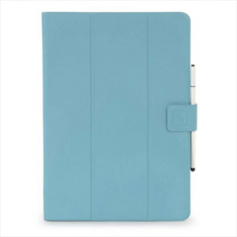 CUSTODIA A LIBRO UNIVERSALE DA 9/10 AZZURRO