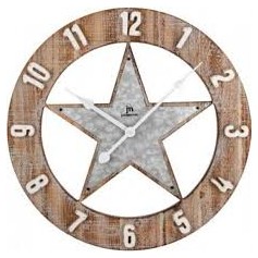 OROLOGIO DA PARETE IN LEGNO 40CM