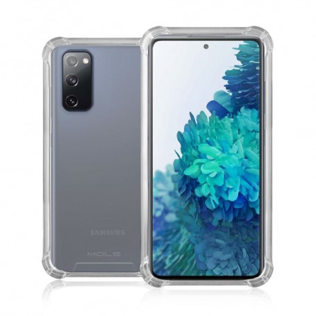 CUSTODIA MOLS PER SAMSUNG GALAXY S20 FE TRASPARENT