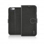 CUSTODIA PER IPHONE 6/6S A LIBRO NERA