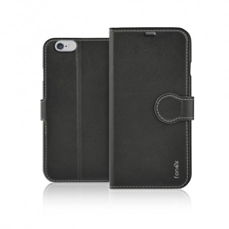 CUSTODIA PER IPHONE 6/6S A LIBRO NERA