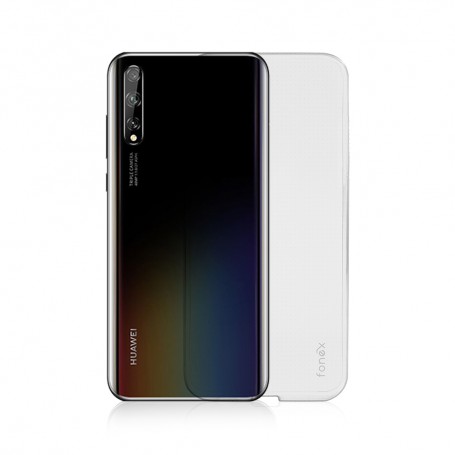 CUSTODIA IN SILICONE PER HUAWEI PSMART S TRASPAREN