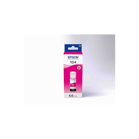 FLACONE COLORE MAGENTA 104 PER STAMPANTE EPSON