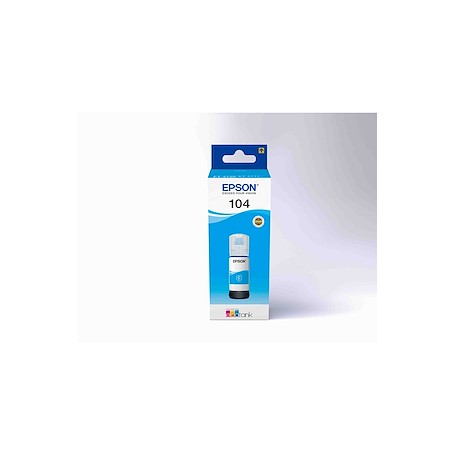 FLACONE COLORE CIANO 104 PER STAMPANTE EPSON