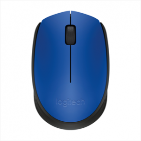 MOUSE OTTICO WIRELESS TASTI 3 CON SCROLL COLOR BLU