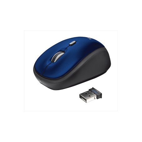 MOUSE OTTICO WIRELESS 1600DPI 2,4GHZ BLU