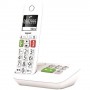 TELEFONO CORDLESS CON VOLUME E AUDIO ALTI BIANCO