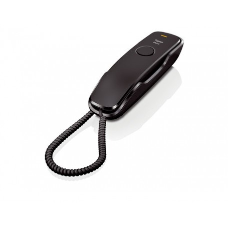TELEFONO FISSO 10 NOMI IN RUBRICA NERO