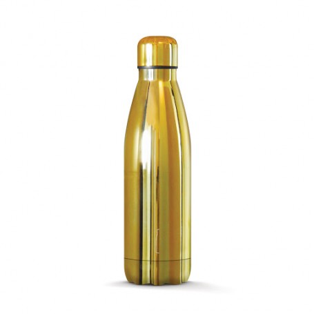 BOTTIGLIA TERMICA 500ML IN ALLUMINIO GOLD