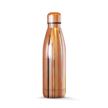 BOTTIGLIA TERMICA 500ML IN ALLUMINIO ROSEGOLD