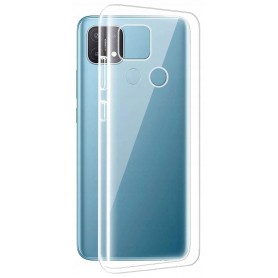 CUSTODIA IN SILICONE TRASPARENTE PER OPPO A15