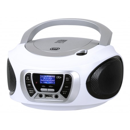 RADIO PORTATILE FM MP3 USB AUX-IN CD DAB