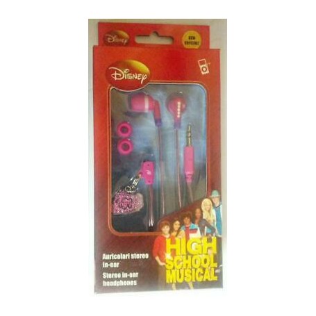 AURICOLARI STEREO JACK 3.5MM HIGH SCHOOL MUSICAL