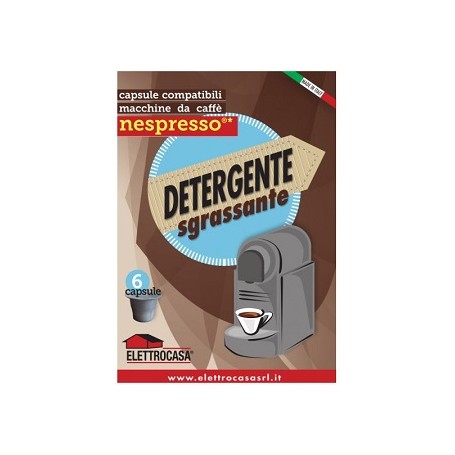 DETERGENTE SGRASSANTE PER MACCHINA CAFFÈ NESPRESSO