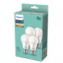 LAMPADA LED E27 75W COLOR WARM WHITE X4