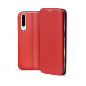 CUSTODIA A LIBRO PER HUAWEI P30 LITE COLOR ROSSO