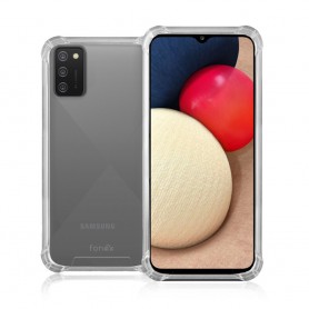 CUSTODIA IN SILICONE TRASPARENTE PER GALAXY A02S
