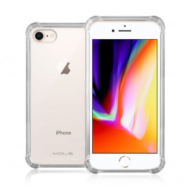 CUSTODIA IN SILICONE TRASPARENTE PER IPHONE SE