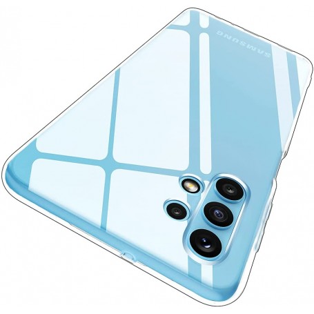 CUSTODIA IN SILICONE TRASPARENTE PER GALAXY A32