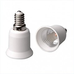 ADATTATORE PORTALAMPADA DA E14 A E27
