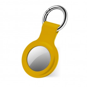 CUSTODIA IN SILICONE PER AIRTAG GIALLO