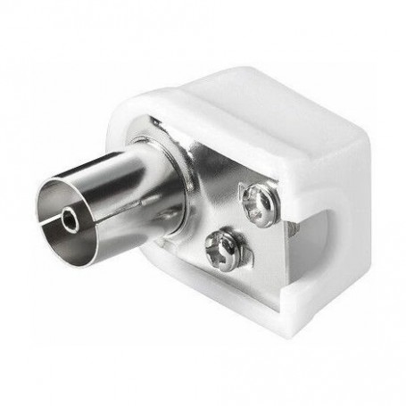 SPINA COASSIALE PER TV 9.5MM A PIPA FEMMINA