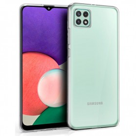 CUSTODIA IN SILICONE TRASPARENTE PER GALAXY A22 5G