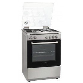 Cucina A Gas 4 Fuochi 60x60 Con Forno Elettrico