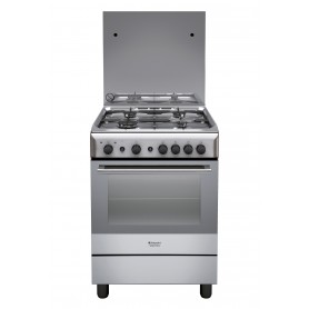 CUCINA A GAS 4 FUOCHI 60X60 FORNO GAS GRILL INOX